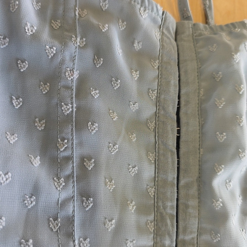 Kendall & Kylie Size S Blue Preloved Corset