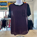 Halogen Size S Black Preloved T-Shirt SS