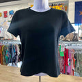 Gap Size XS Black Cotton New T-Shirt SS
