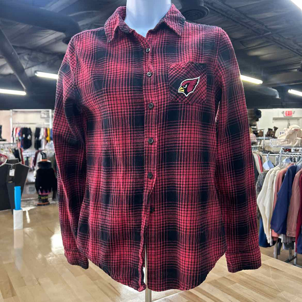 NFL Size S Red Preloved Flannel