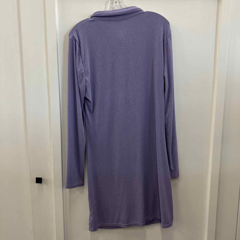 Divided Size XL Purple Dress