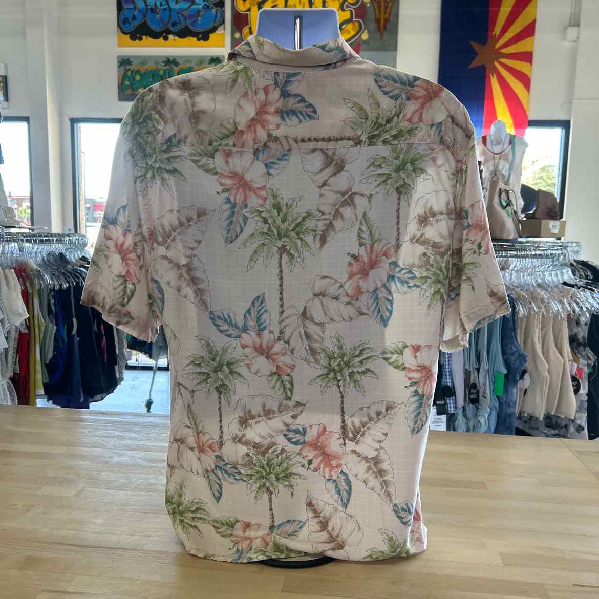 Campia Size L Multi color Preloved MENS Button Down Shirt