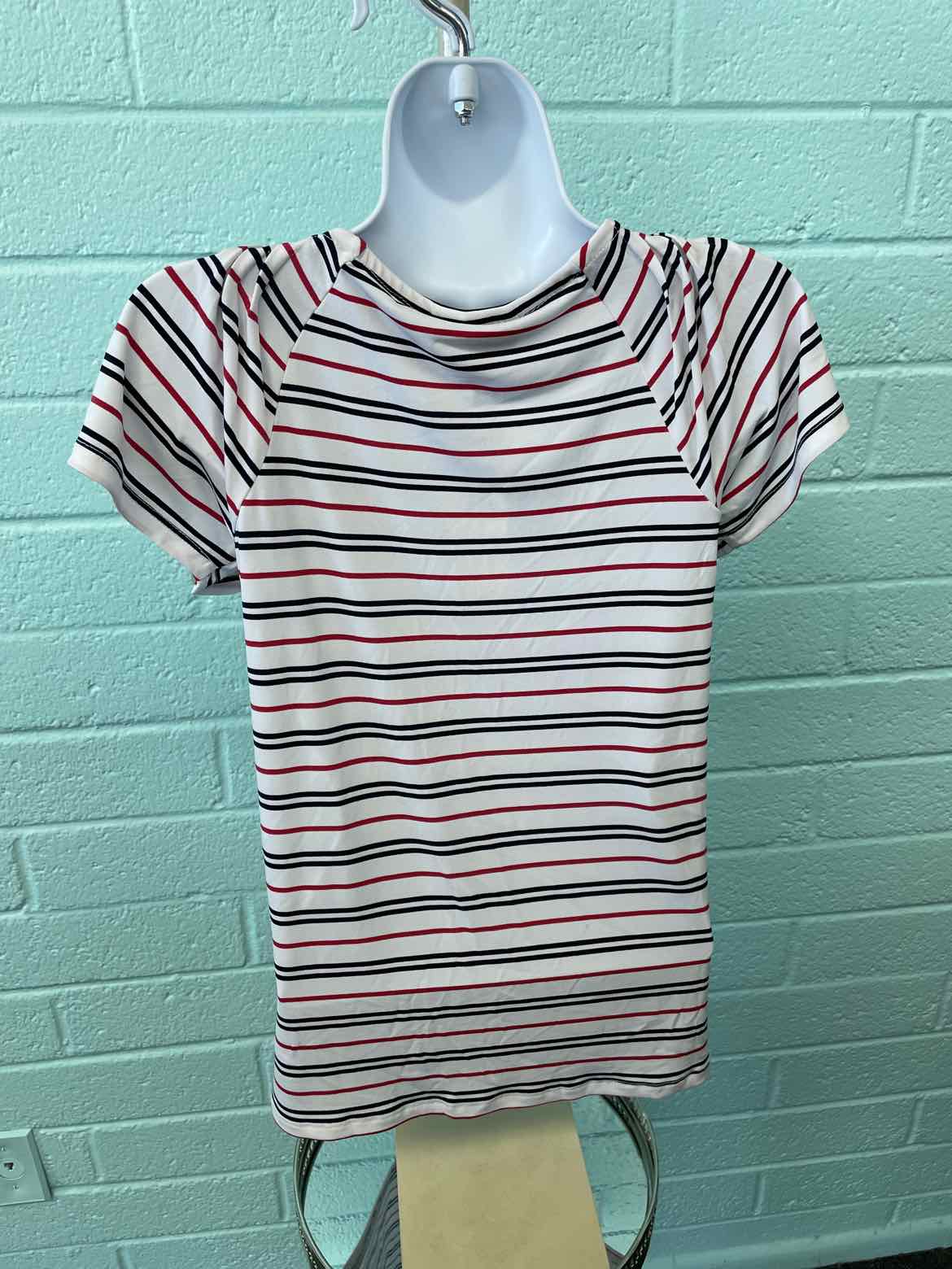 Style & Co. Size PS Red White Blue Shirt