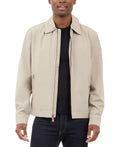 LondonFog Size M Men's Hipster Stretch Water-Resistant Full-Zip Jacket