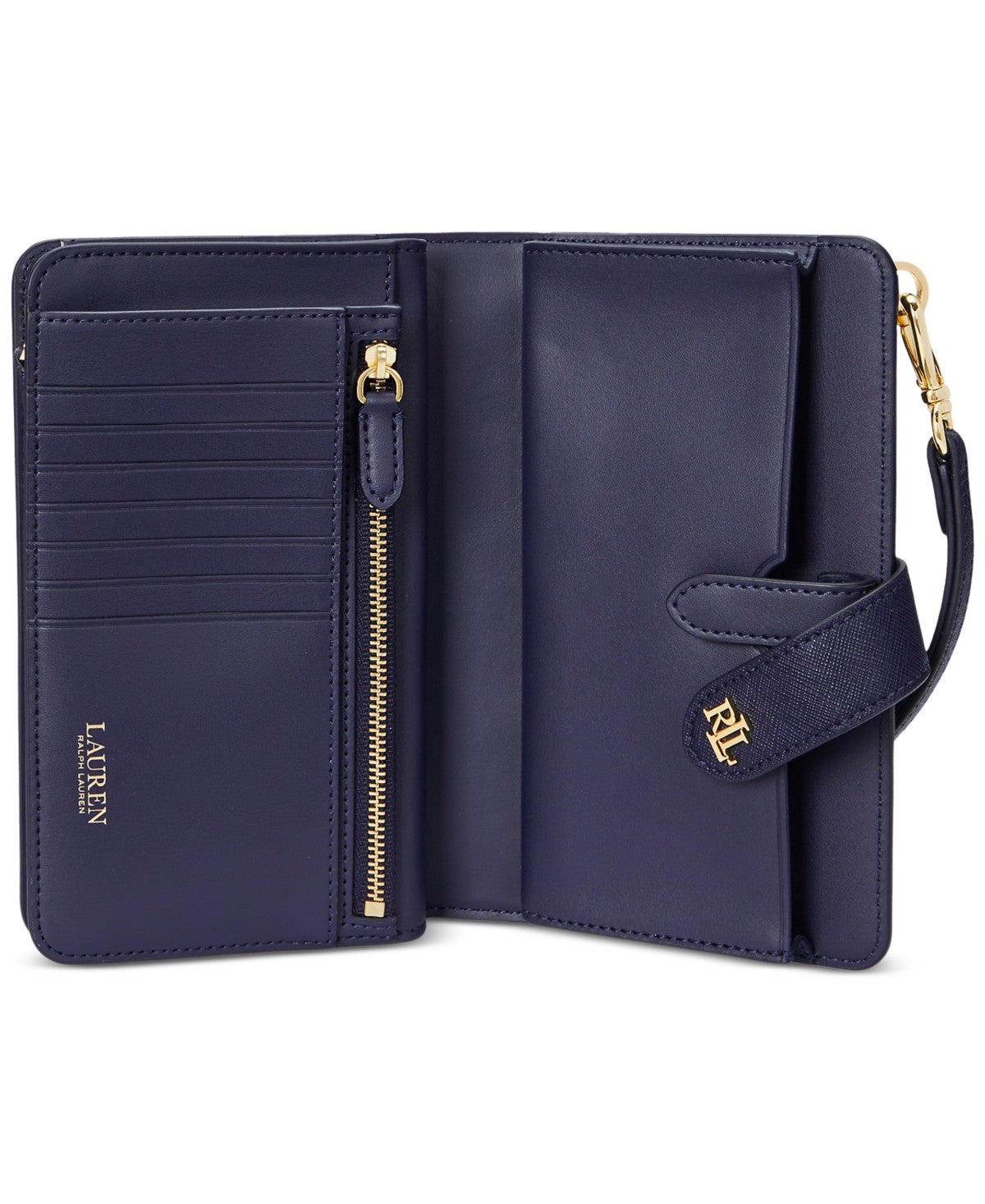 Ralph Lauren Multi-Color Leather Wristlet