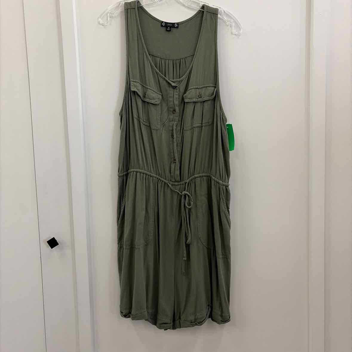 Iris Size 1X Green Preloved Dress