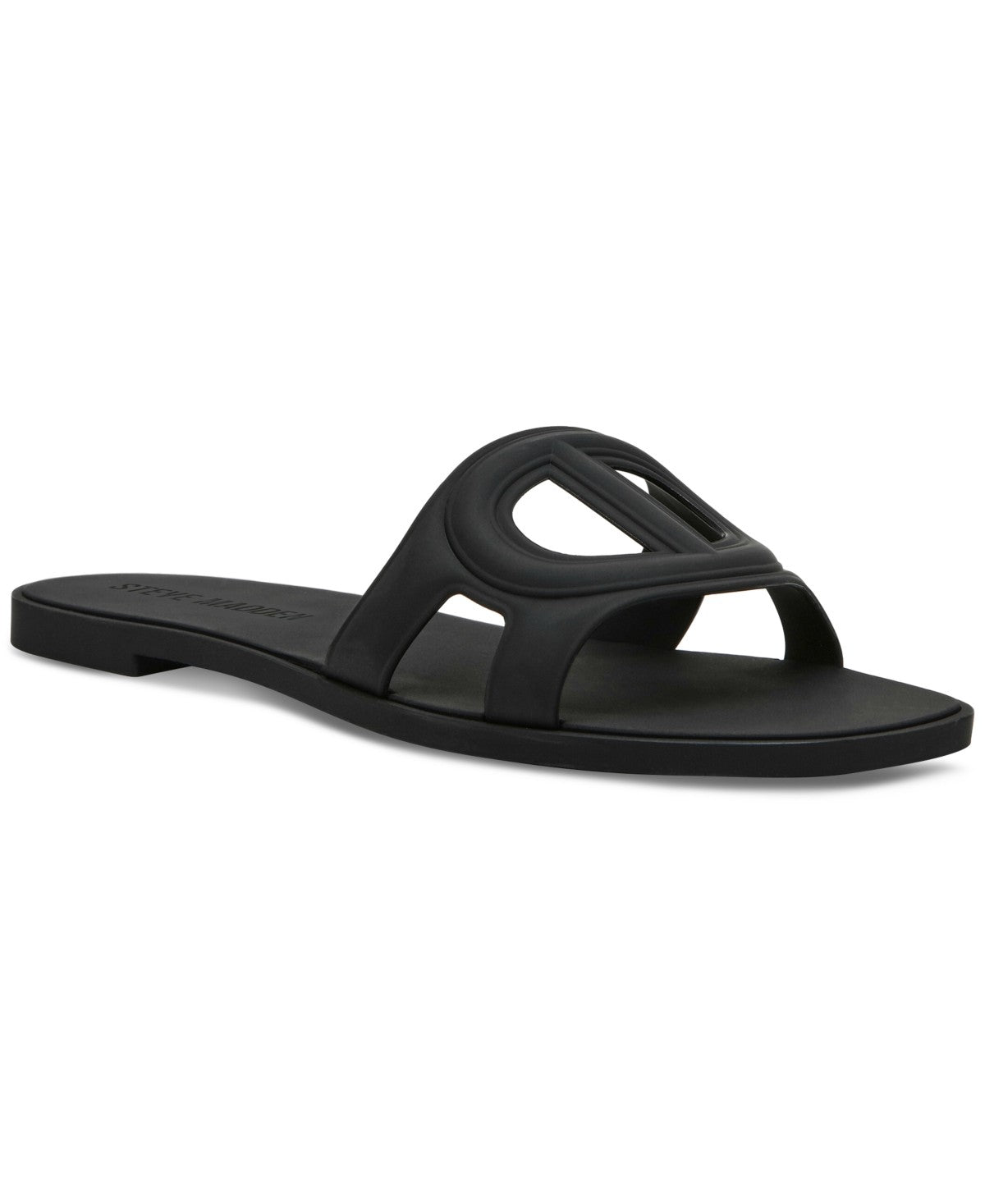 Steve Madden Jellie Black Size 7 Black Sandals