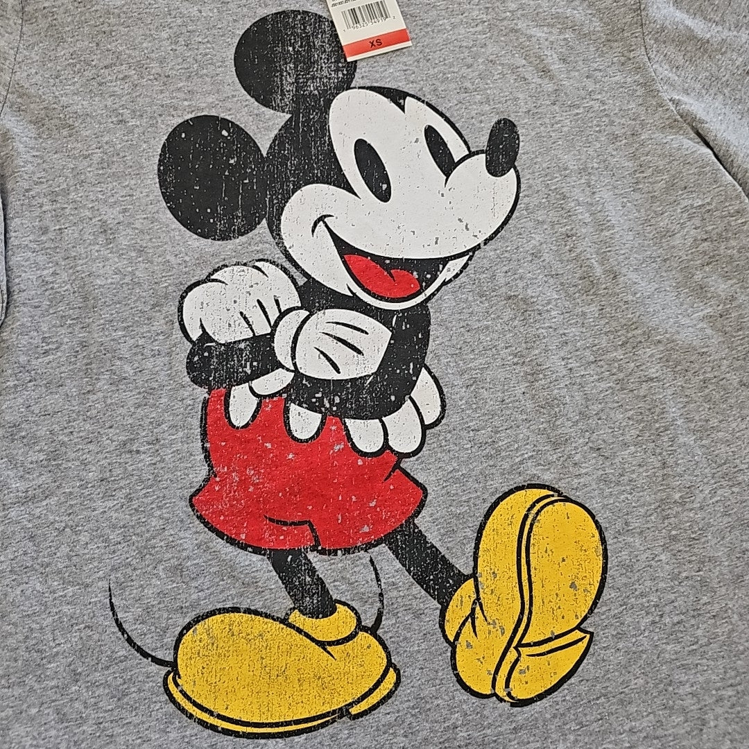 Disney Size XS Gray T-shirt