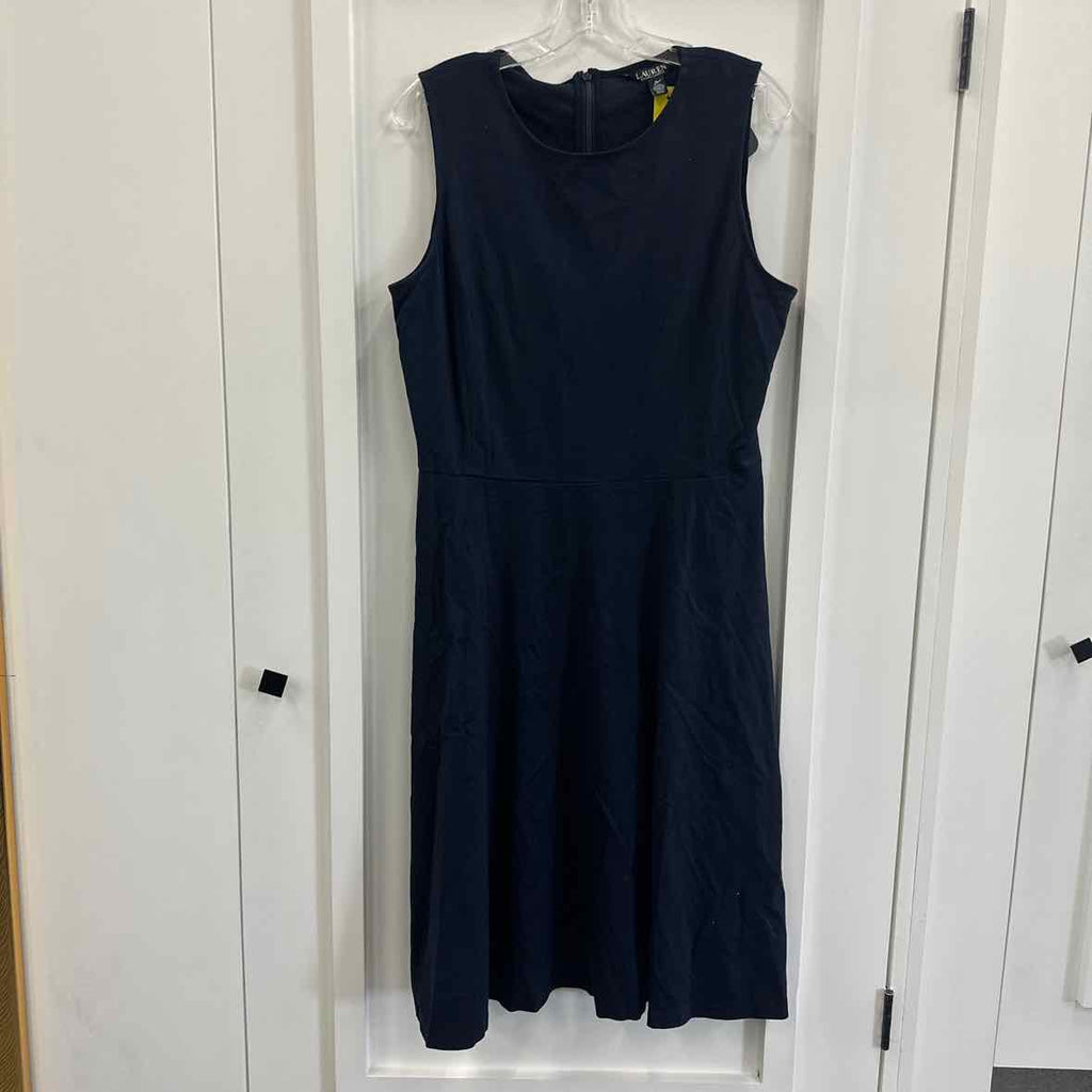 Ralph Lauren Size 14 Navy Dress