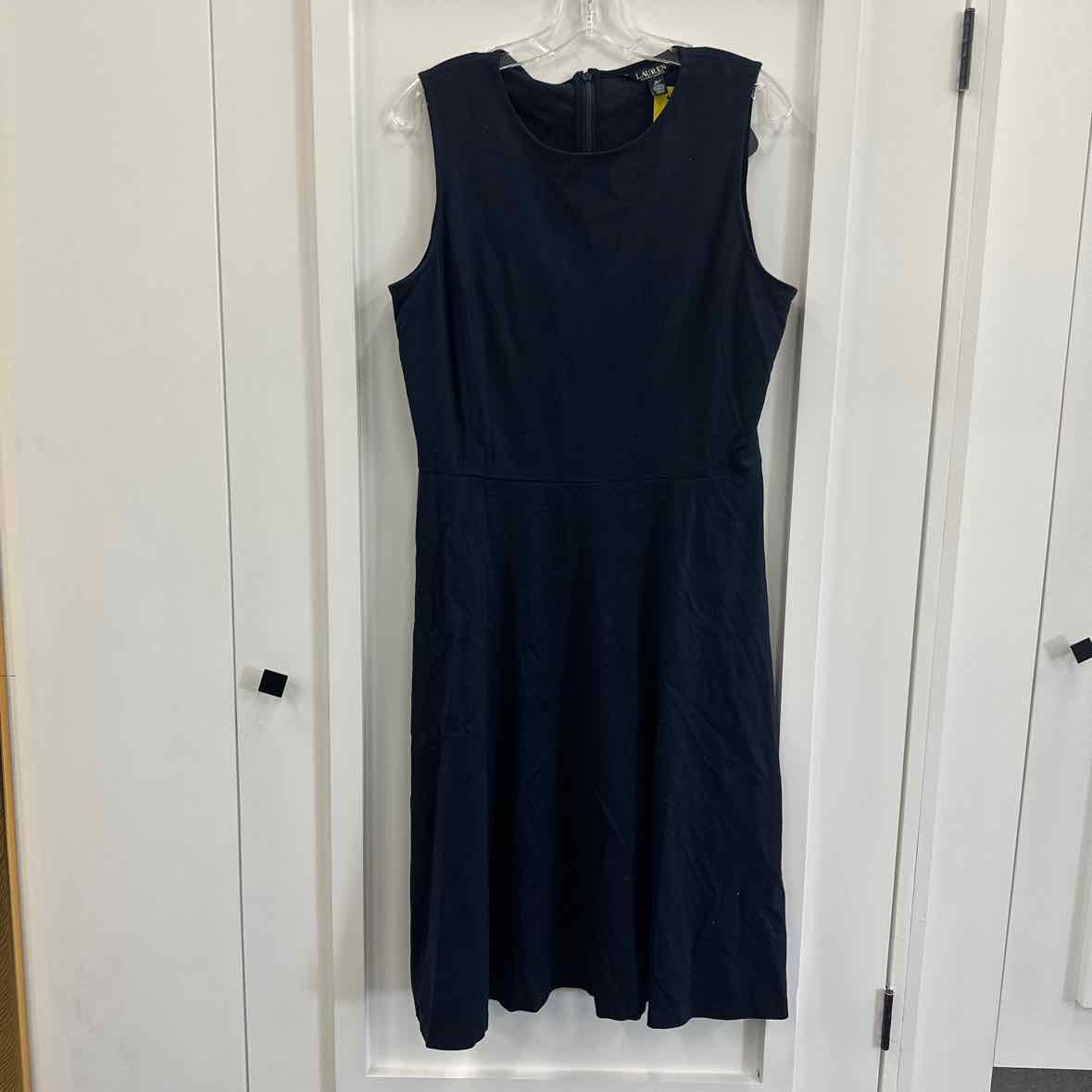Ralph Lauren Size 14 Navy Dress