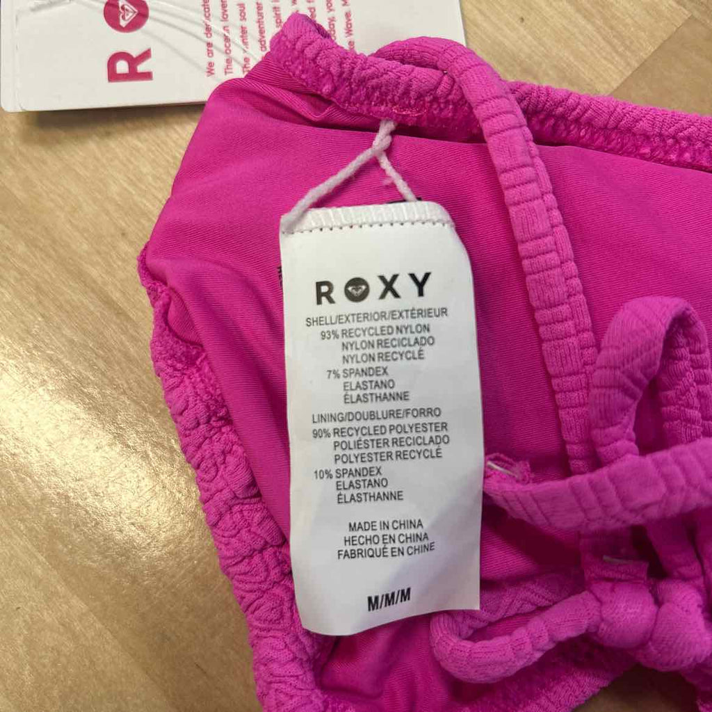 Roxy Size M Haliewa Built-up Triangle Bikini Top