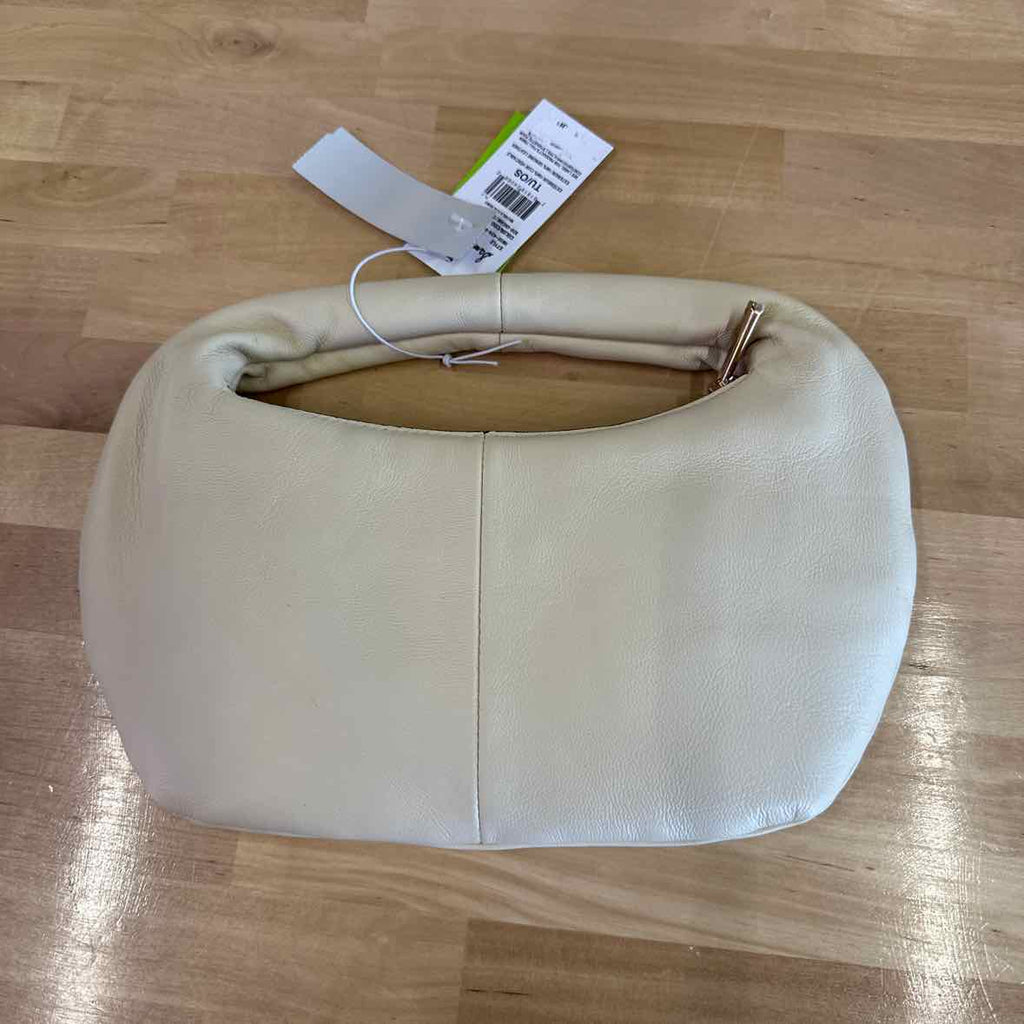 Sam Edelman Michaela Leather Mini Hobo Bag - Cream