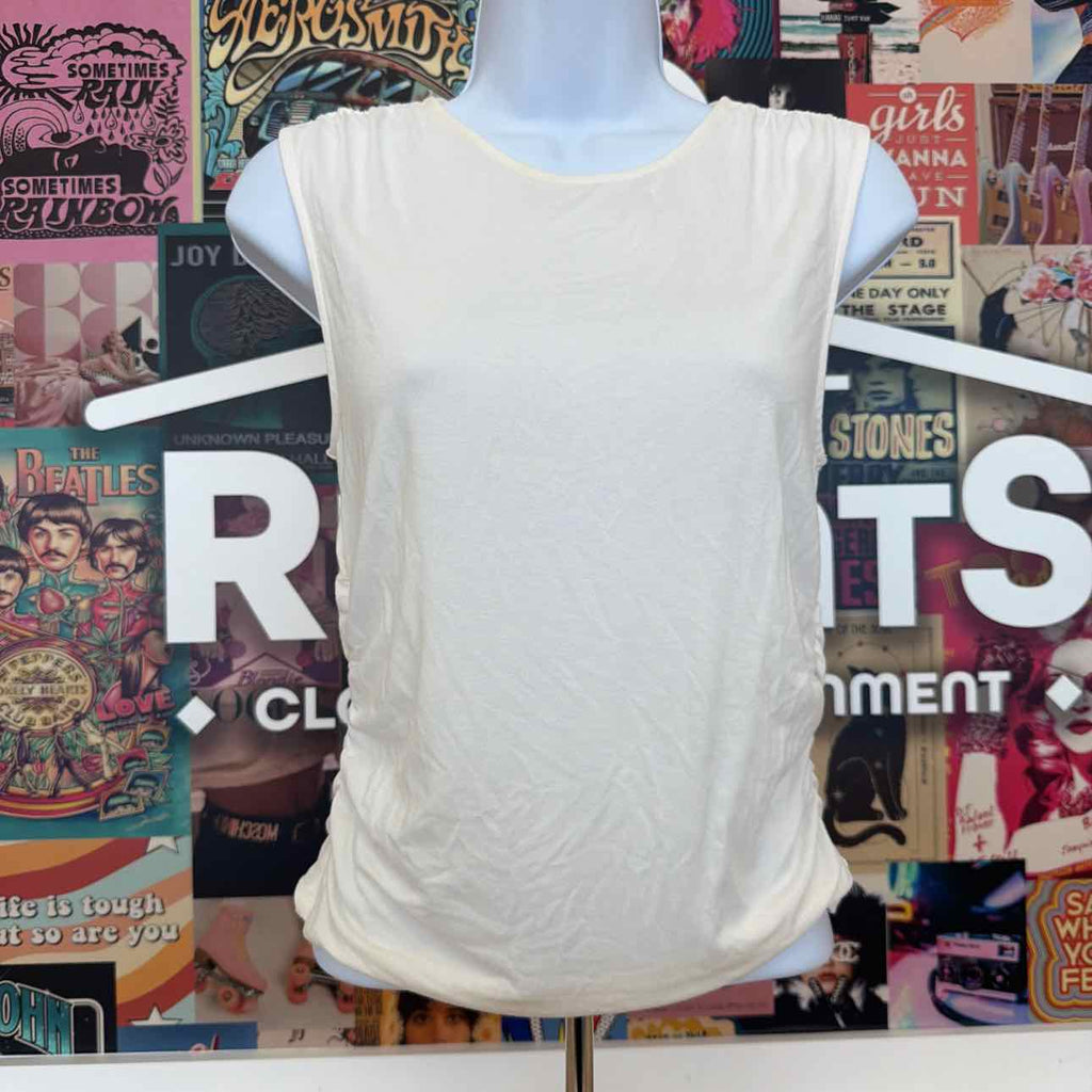 Levi's Size S Crystal Ruched Top