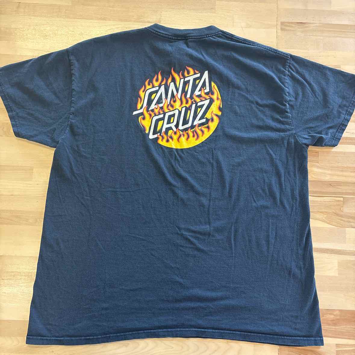 Santa Cruz Size XXL Navy T-shirt
