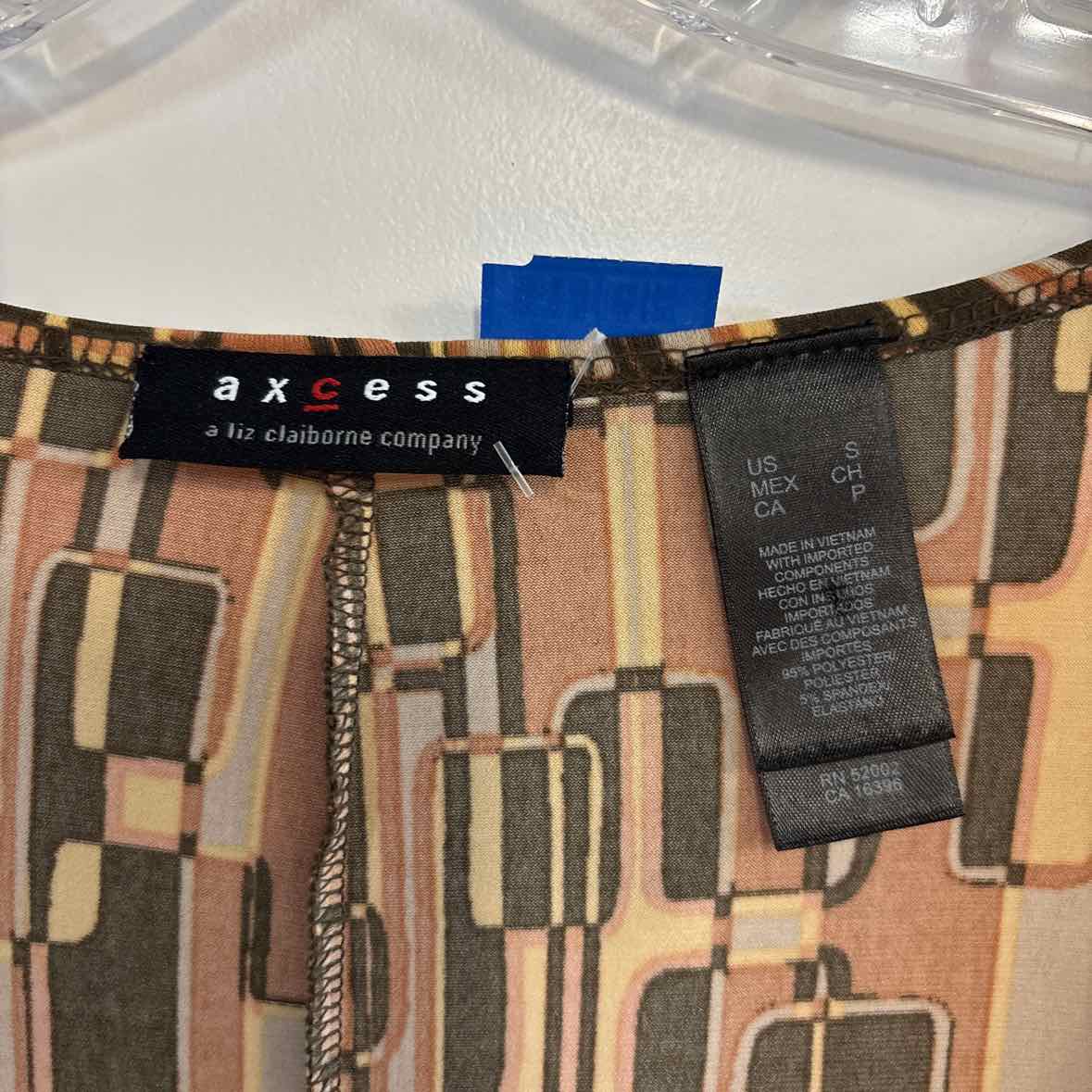 Axcess Size S Orange Preloved Dress