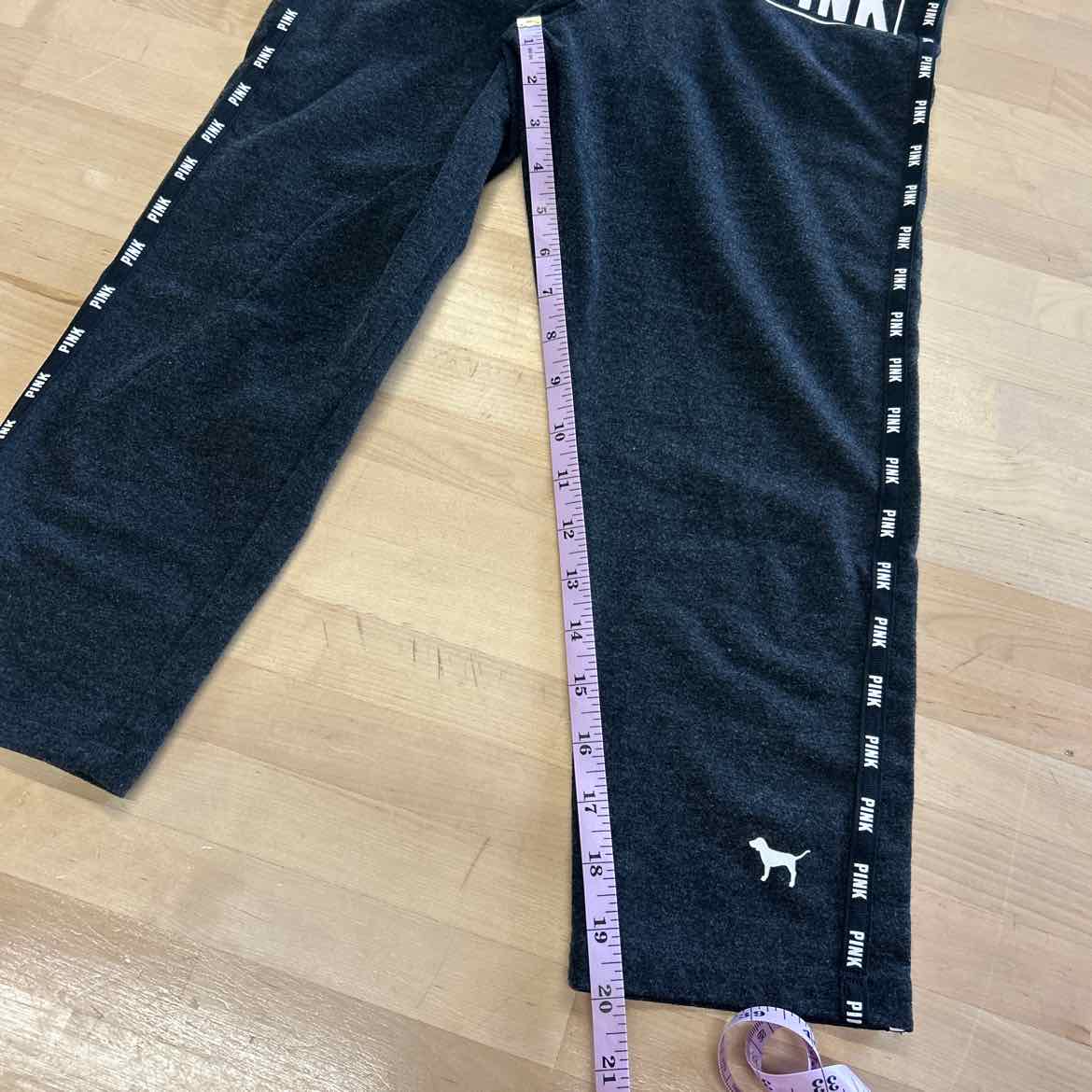 Pink Size S Black Preloved Leggings