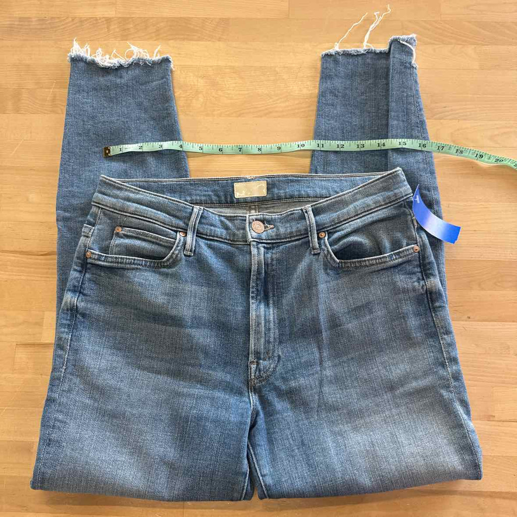 Mother Size 30 Blue Denim Preloved Jeans