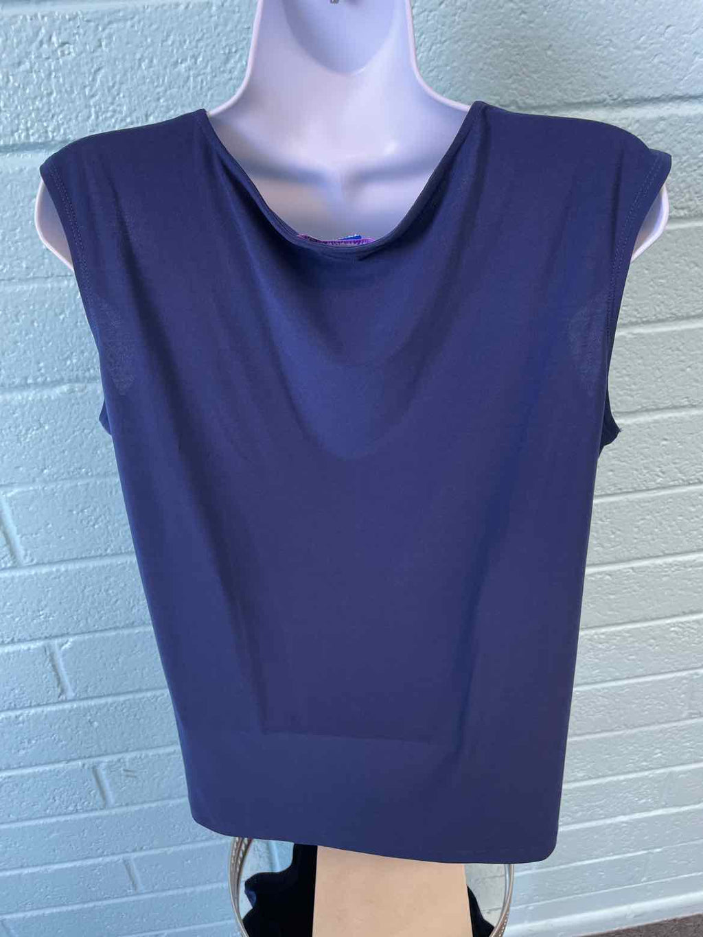 Allison Daley Size M Navy Sleeveless