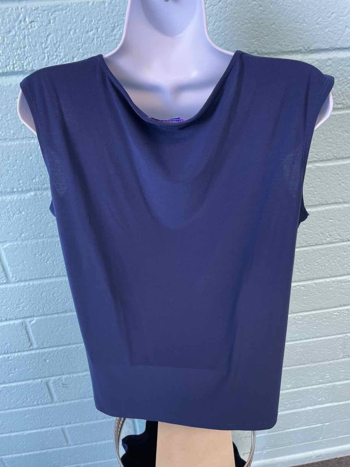Allison Daley Size M Navy Sleeveless