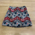 Express Size 6 Red White Blue Preloved Skirt