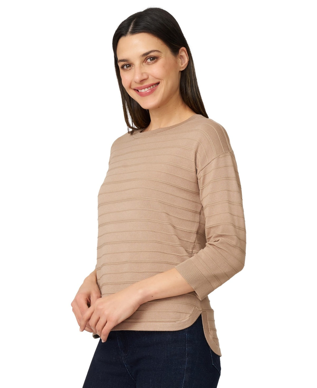Melissa Paige Size XL Beige New Sweater