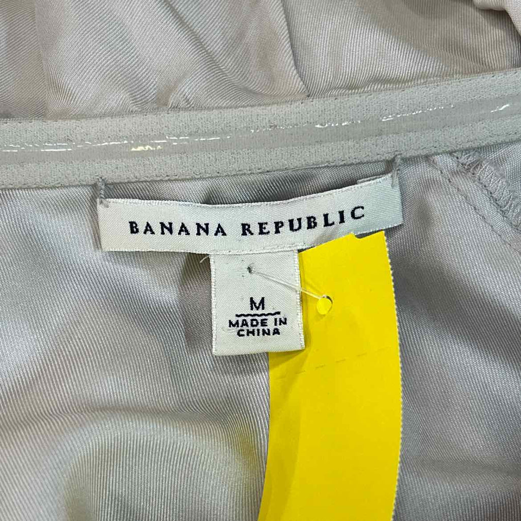 Banana Republic Size M Gray Preloved Blouse SS