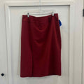 NY & Company Size 18 Red Preloved Skirt