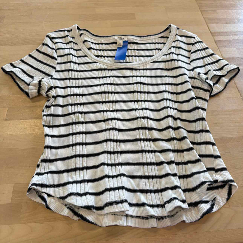 ANA Size XXL White Preloved Blouse LS