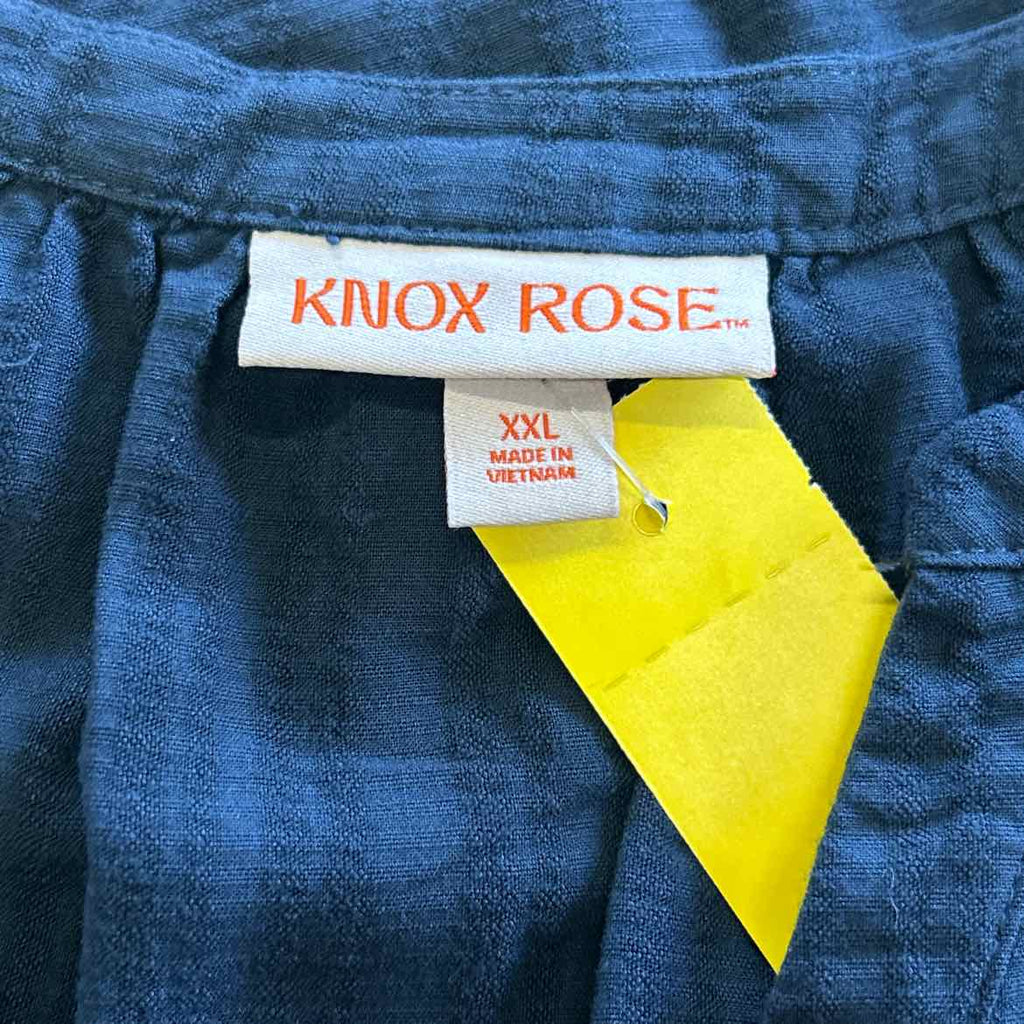 Knox Rose Size XXL Navy Blouse