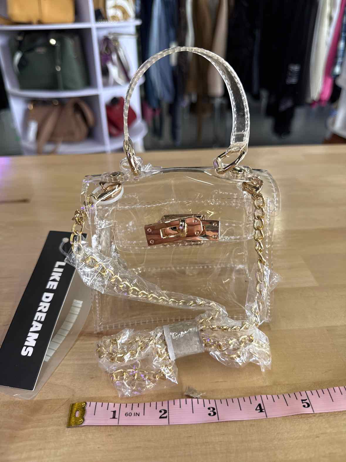 Like Dreams Clear Baby Crossbody NWT