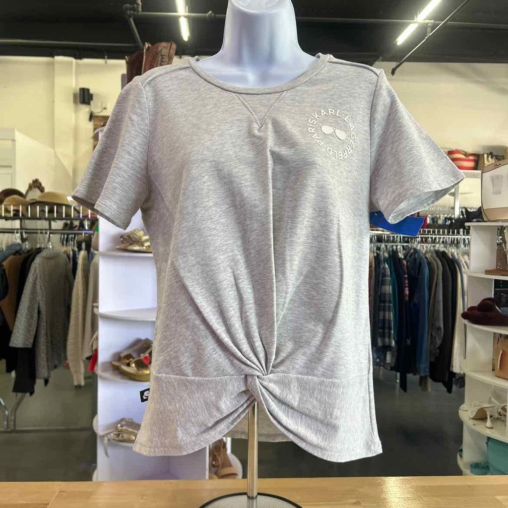 Karl Lagerfeld Size S Gray Preloved Shirt