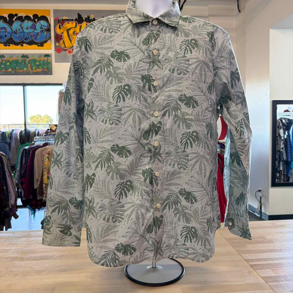 Tommy Bahama Men's Digital Palms Regular-Fit Printed Button-Down Shirt