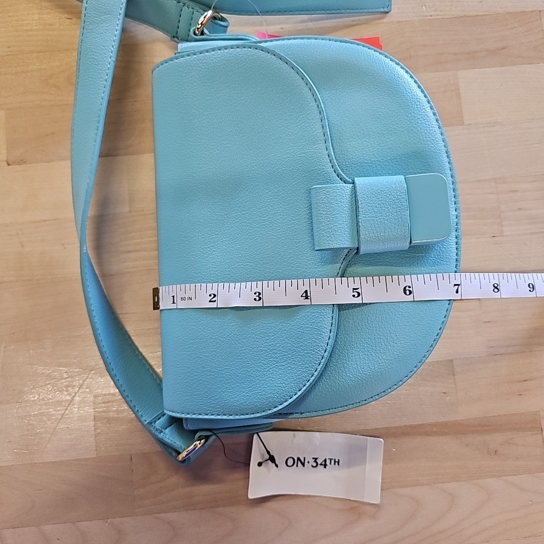 On 34th Holmme Saddle Crossbody - Sea Spray