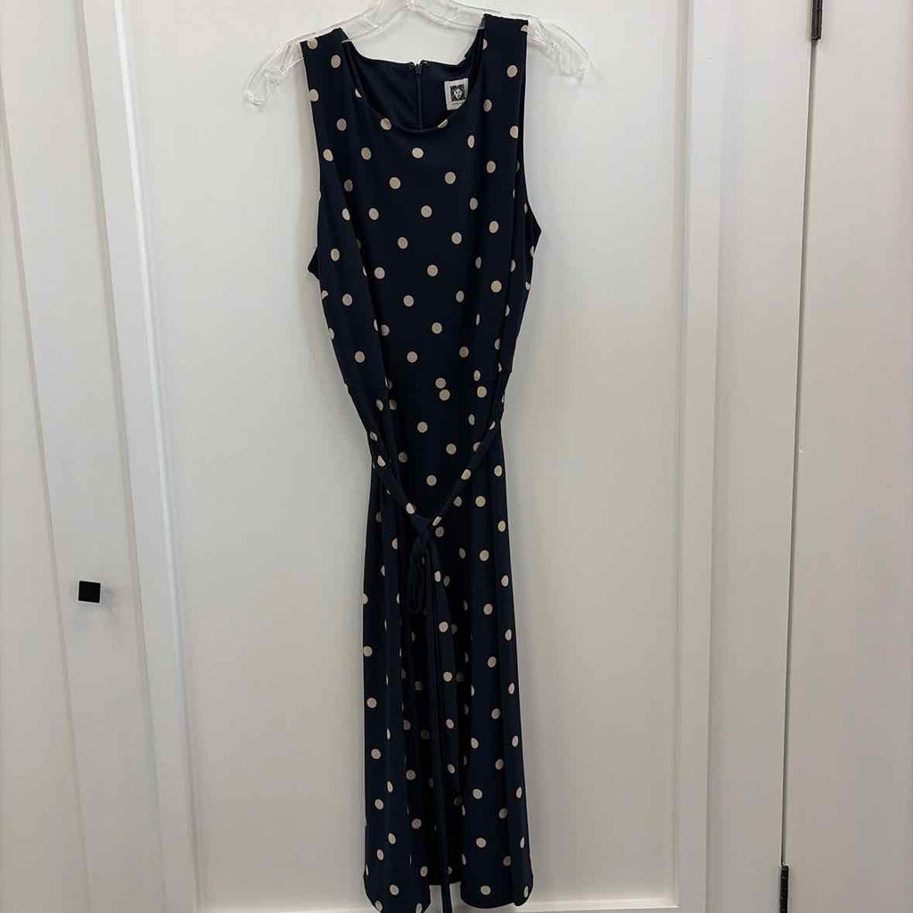 Anne Klein Size 14 Blue & White Preloved Dress
