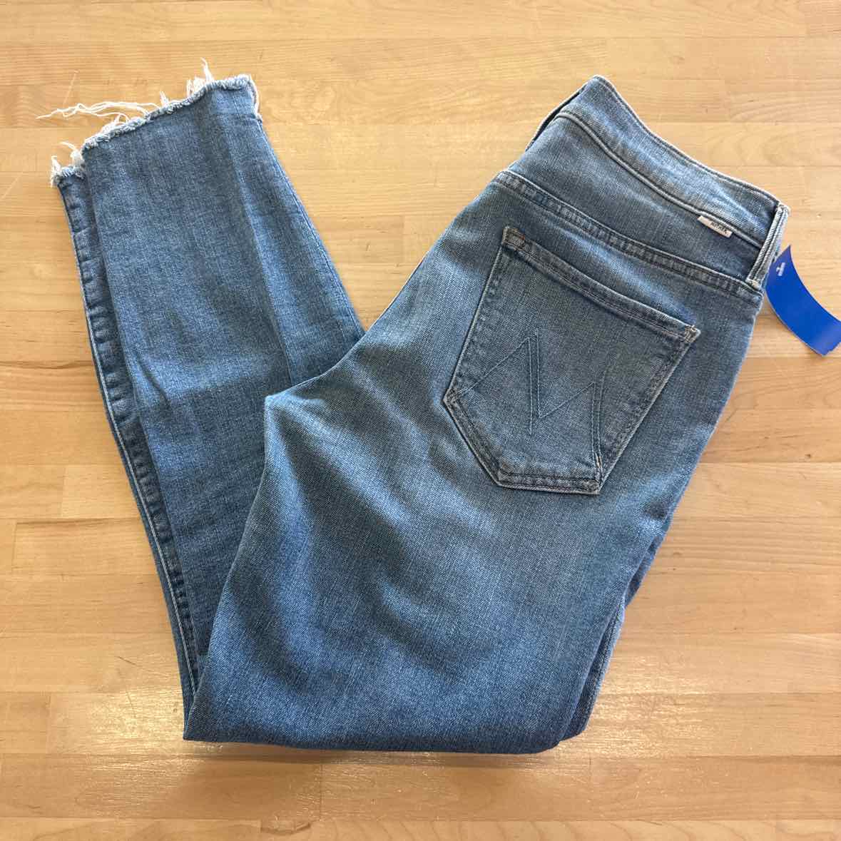 Mother Size 30 Blue Denim Preloved Jeans