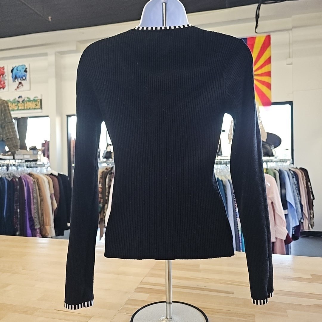 Merokeety Size L Black Preloved Long Sleeve