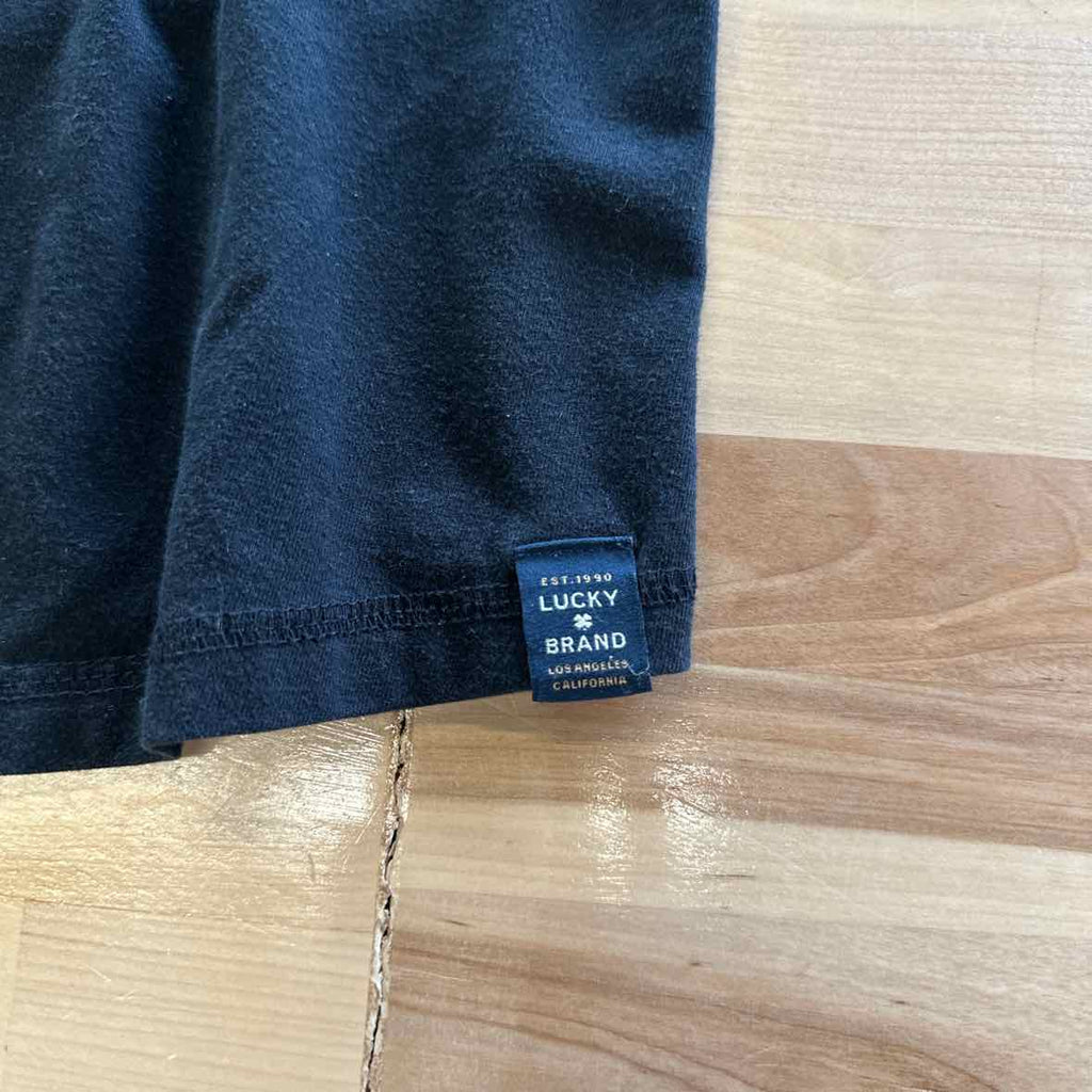 Lucky Brand Size L Black Long Sleeve