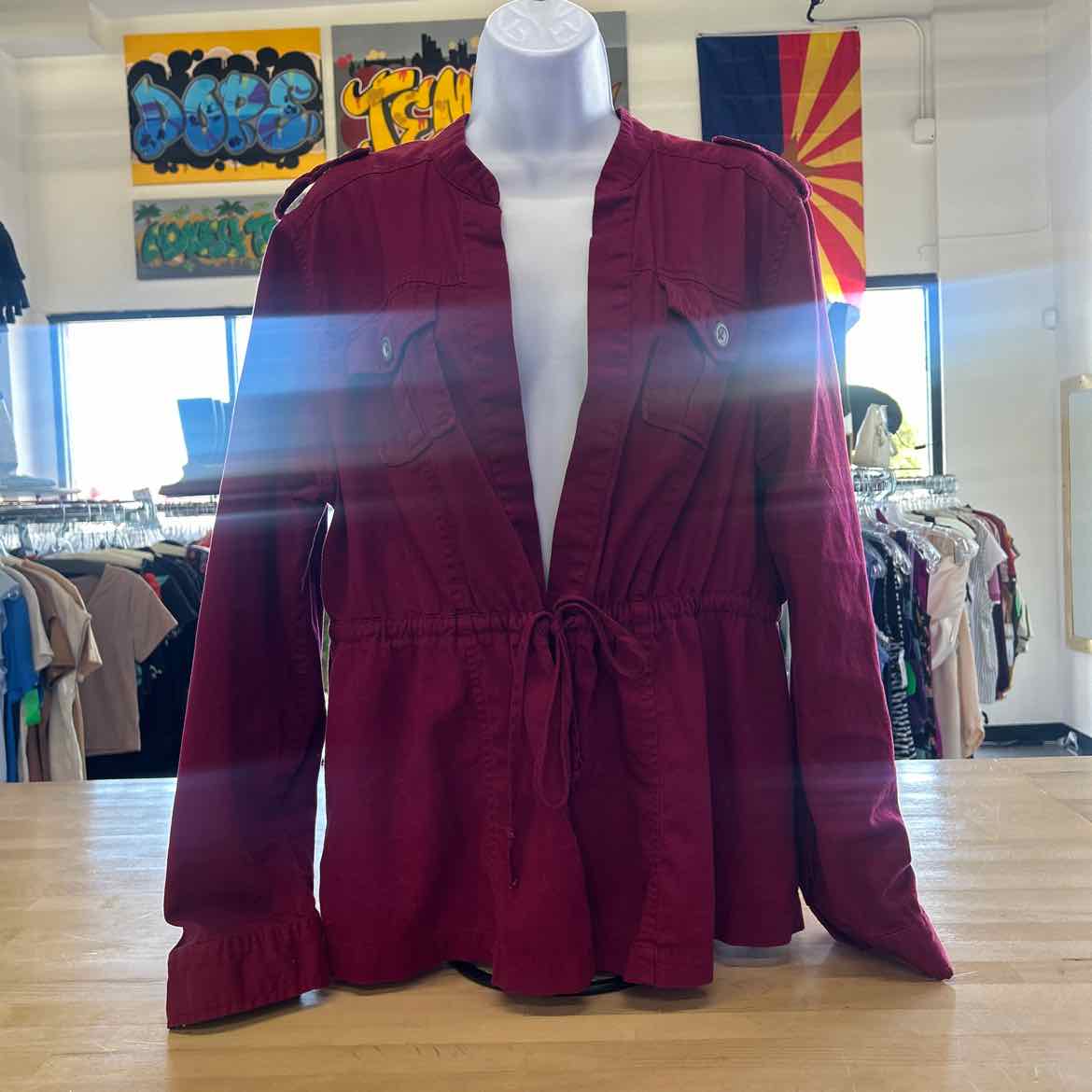 Torrid Size L Purple Preloved Jacket