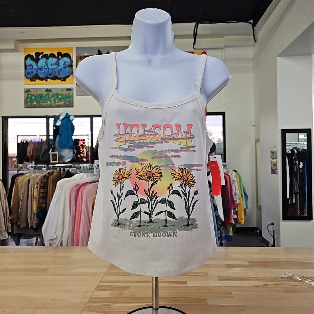 Volcom Size XL Cream New Tank