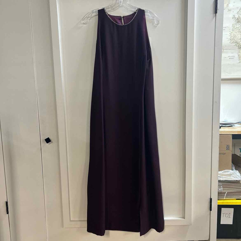 karen Miller Size 20 Purple Preloved 2 pc Dress Set