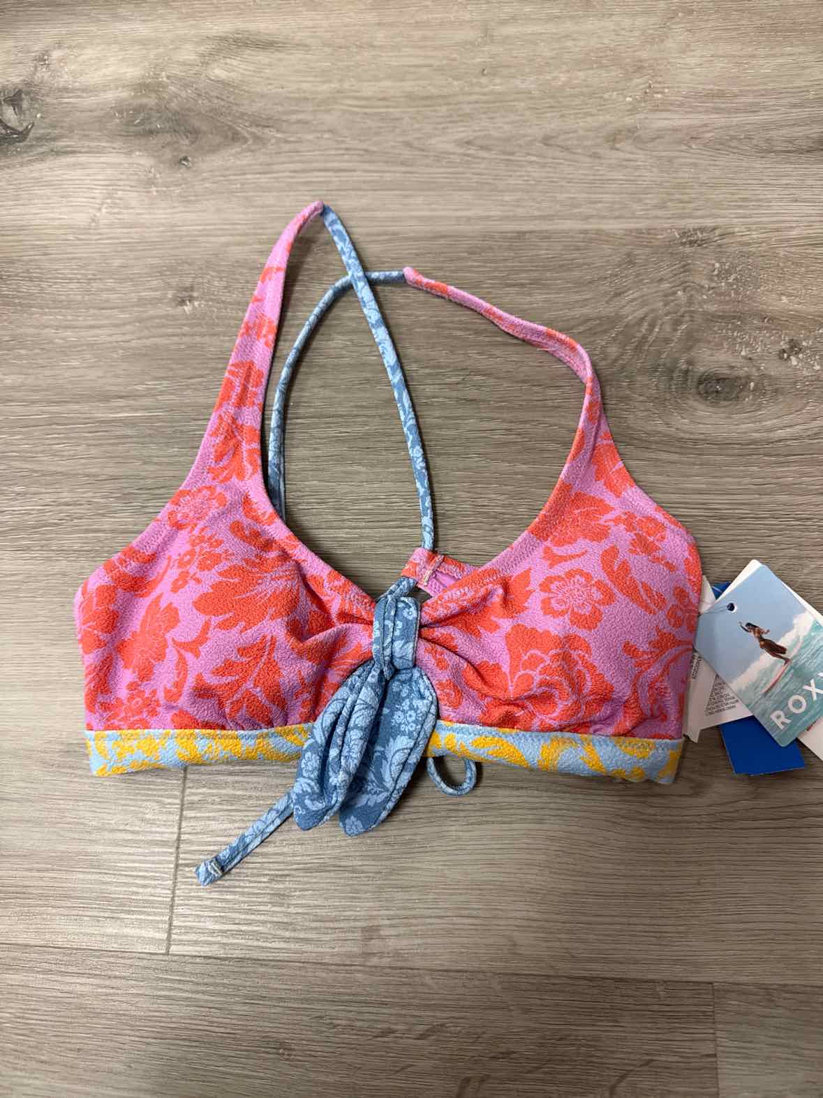 Roxy Juniors' Tapestry Patchwork Convertible Bralette - Multi