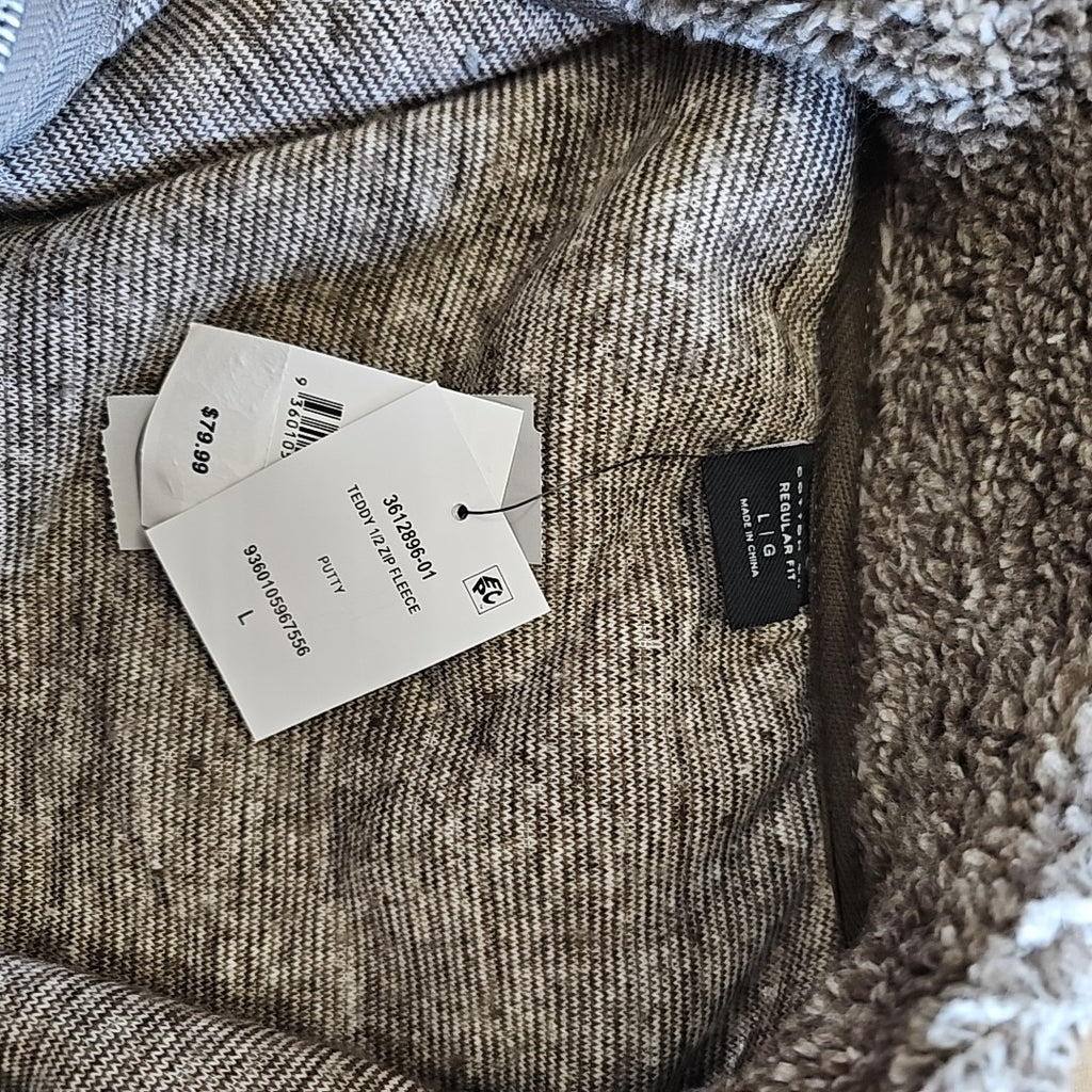 Cotton on Quarter Zip Teddy Fleece Pullover