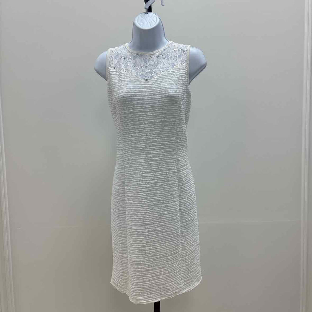 NY Collection Size 14P Novelty Knit and Lace Dresss
