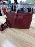 Patricia Nash Ox Blood Arlee Crossbody Leather Preloved Handbag
