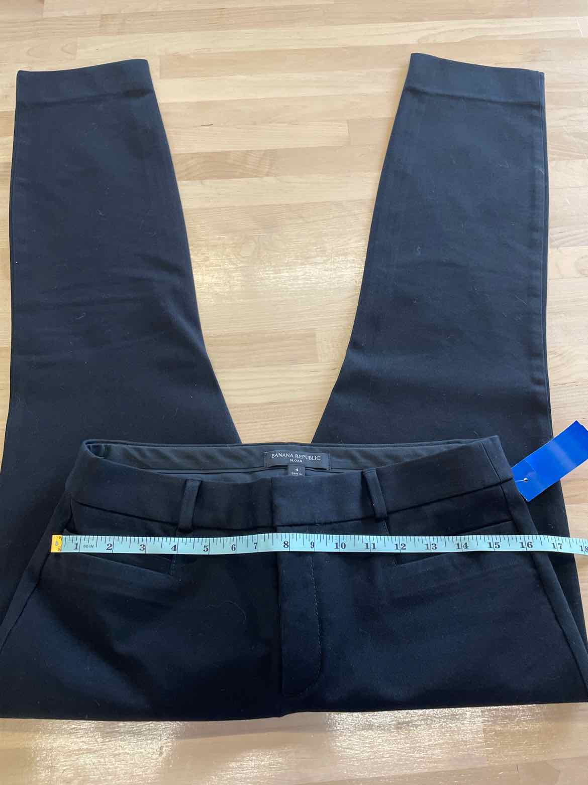 Banana Republic Size 4 Black Pants