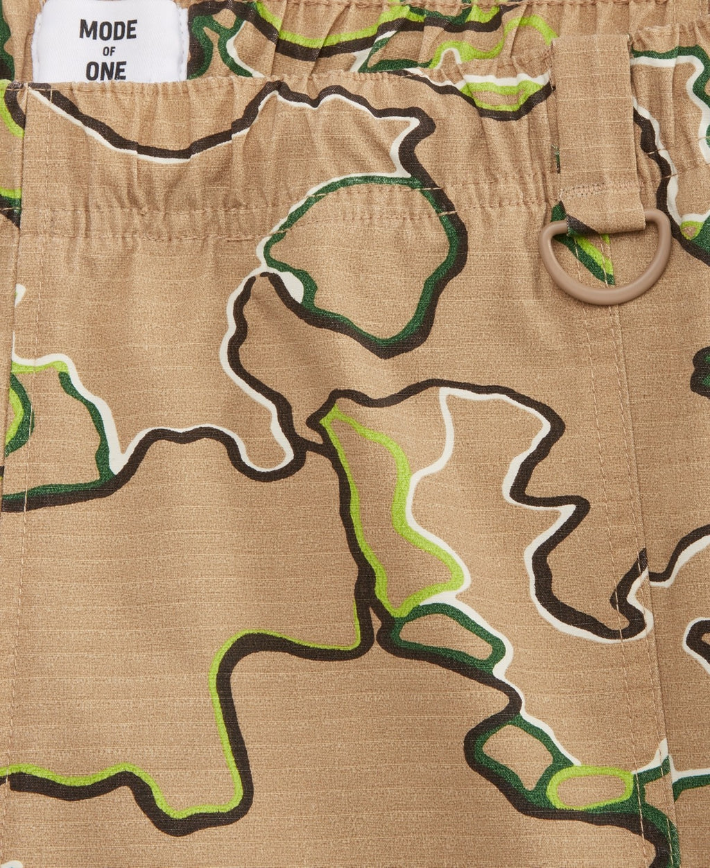 Mode of One Men's Regular-Fit Pull on Camo Print Cargo Joggers