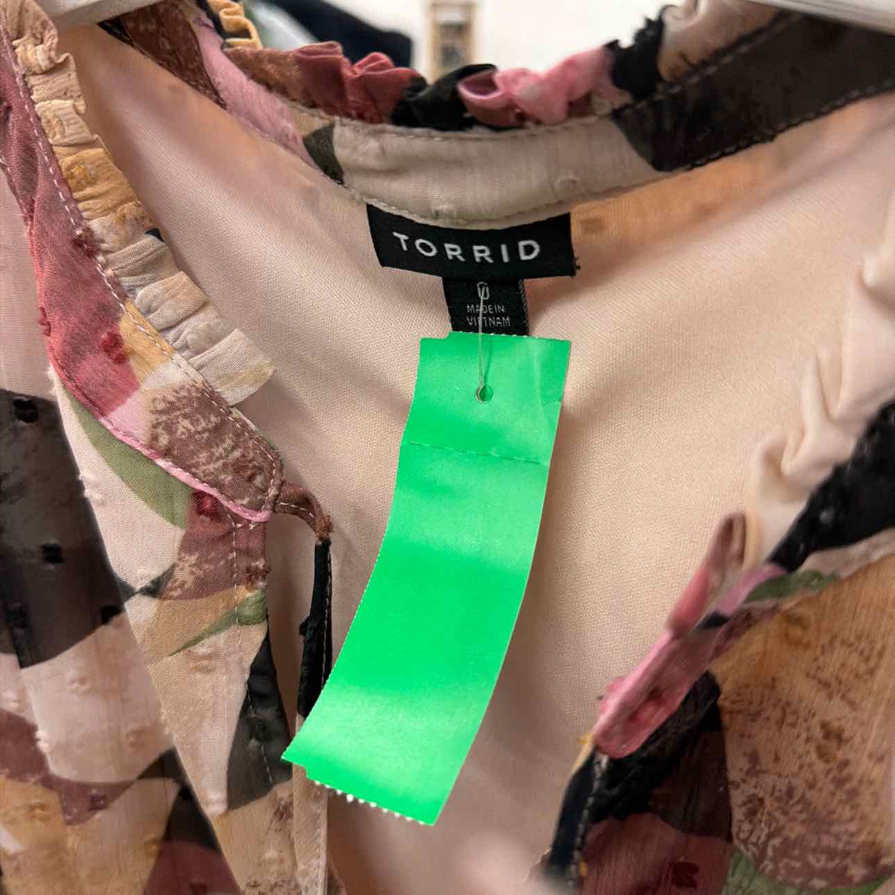 Torrid Size 0 Tan Preloved Dress