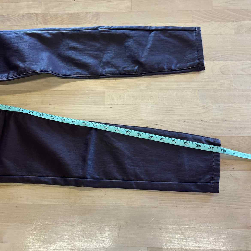LegEnd Size M Burgandy Faux Leather New Pants