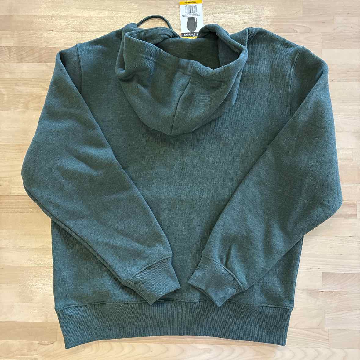 State Of Mine Size M Green Hoodie
