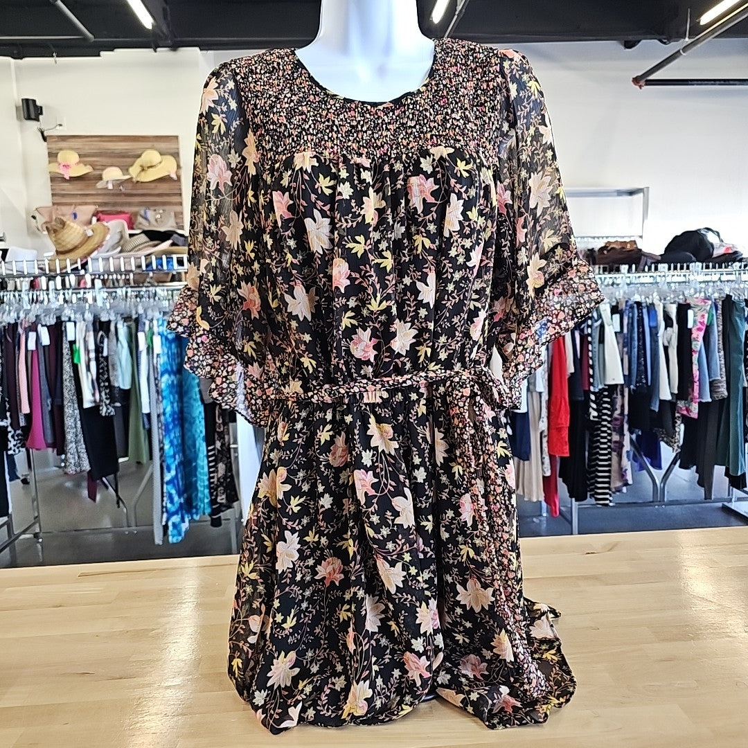 Lauren Conrad Size L Black Dress